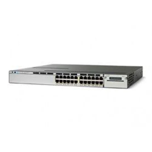 Коммутатор Cisco Catalyst WS-C3750X-24T-S (некондиция, один порт не работает на скорости 1000Mb/s)